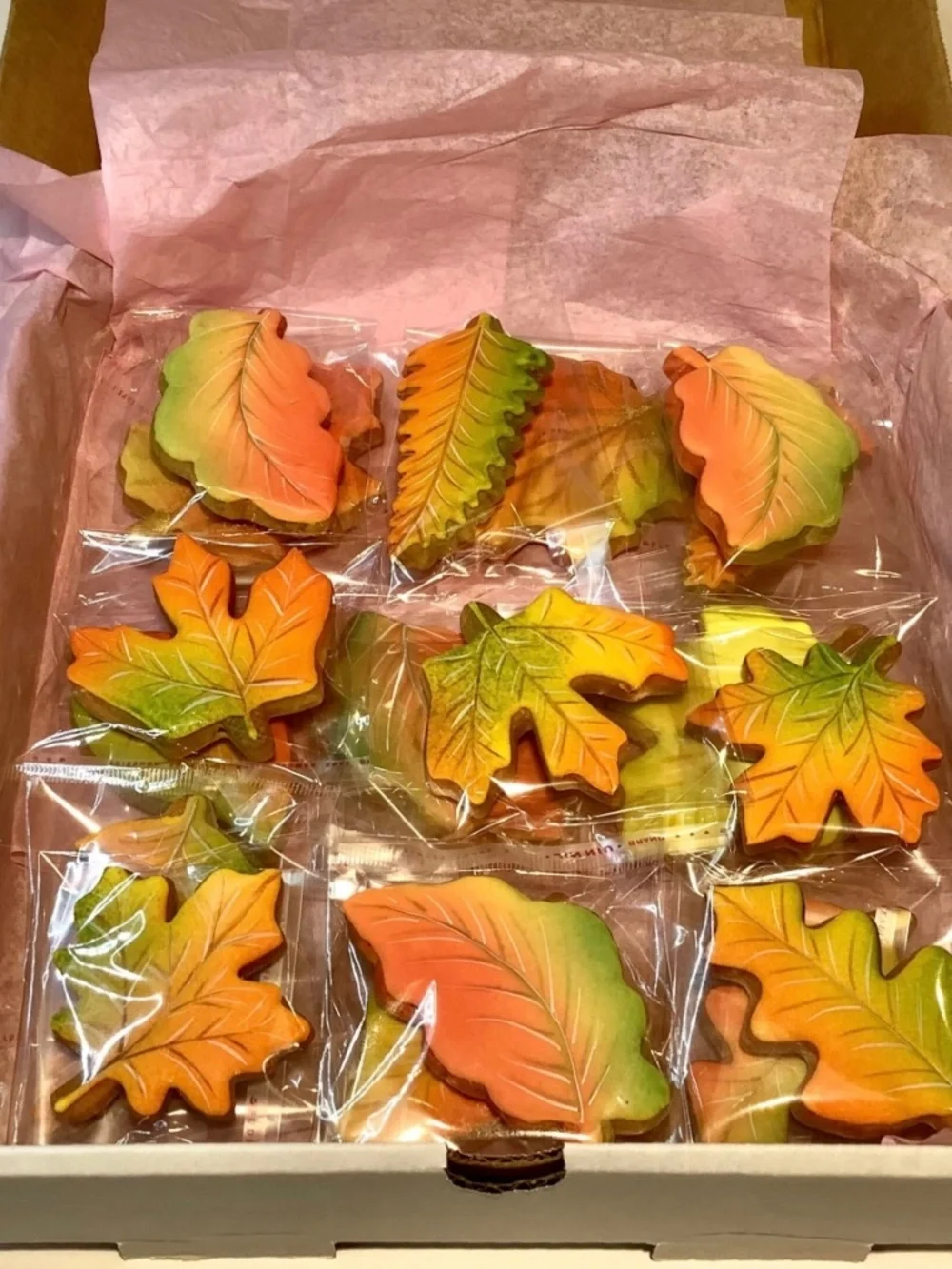 6-Piece Metal Fall Cookie Cutter Set – Maple, Oak & Aspen Leaves, Acorn